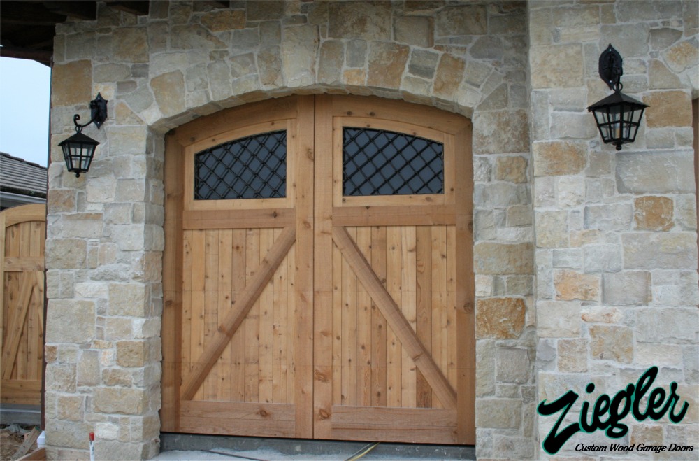 French Country Old World Wood Garage, French Garage Doors