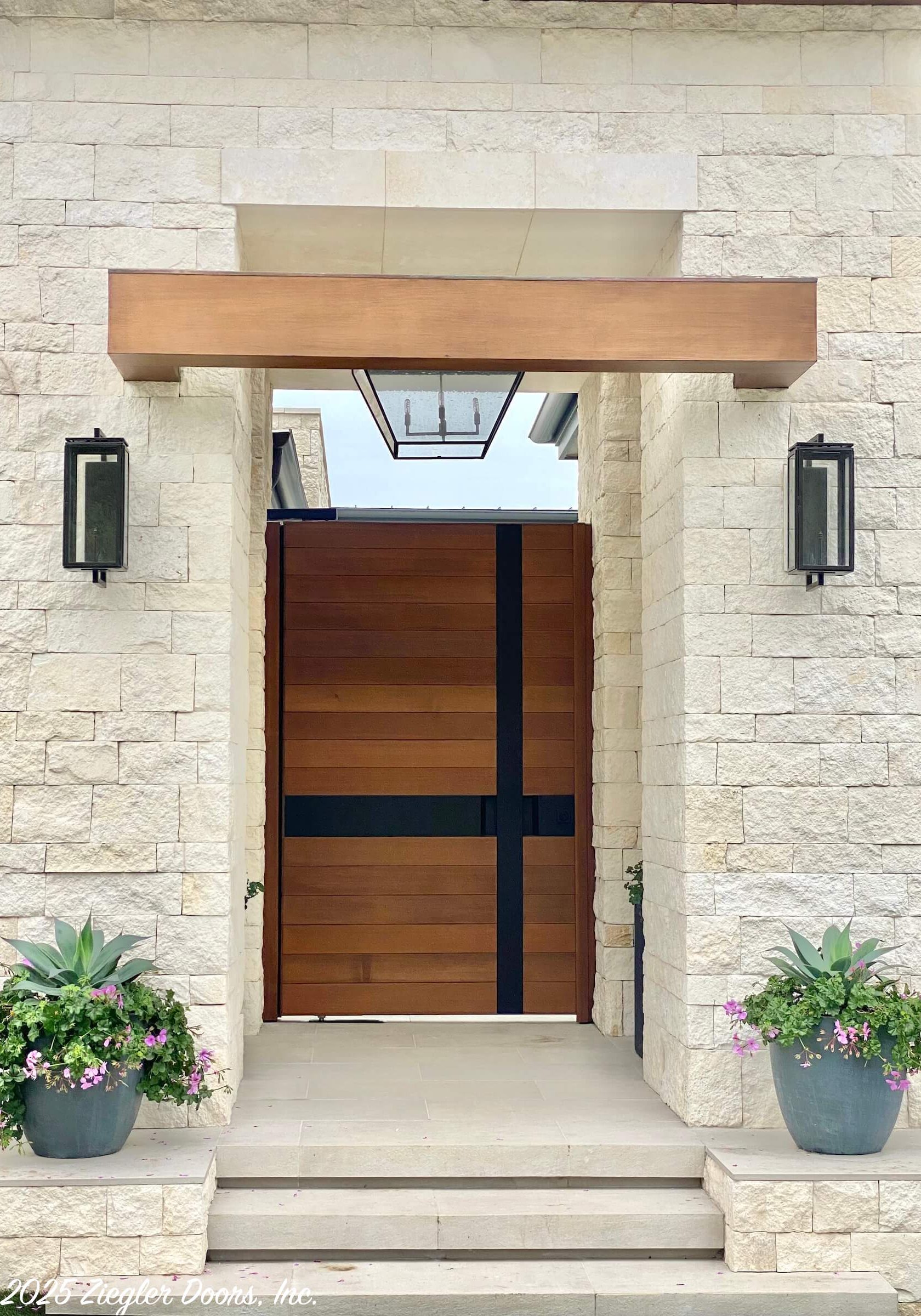 Modern Courtyard Gates GCM21