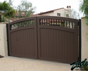 Driveway Gates - Ziegler Doors, Inc. of Orange County, California
