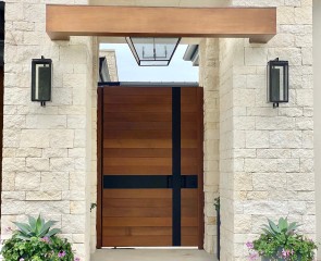 Modern Courtyard Gates GCM21